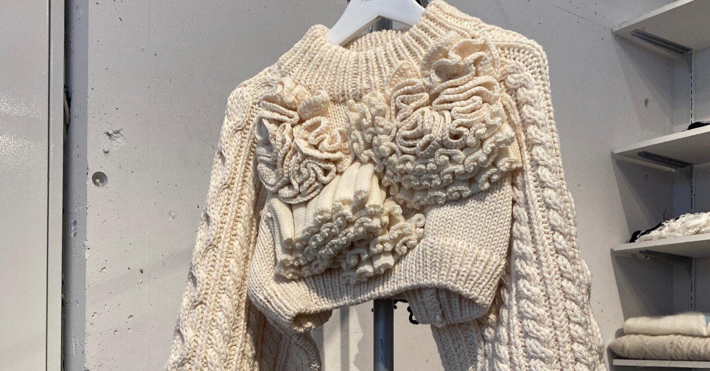 丹治 基浩　Motohiro Tanji 立体ニットロングワンピース 丹治 基浩 Motohiro Tanji 立体ニットロングワンピース