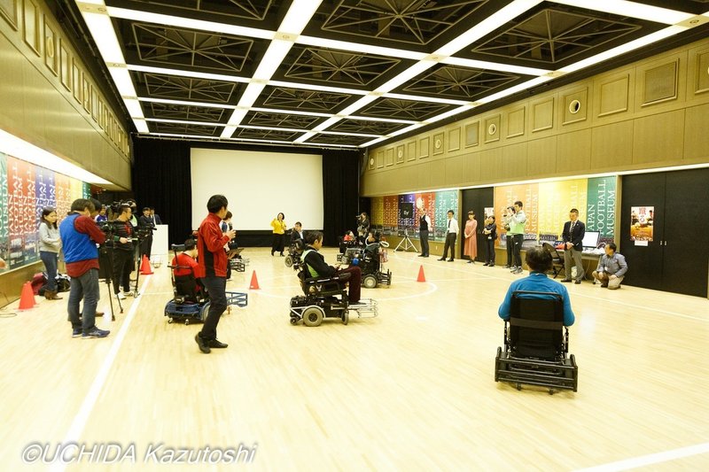 電動車椅子サッカー選手を描いた映画 蹴る バリアフリー試写会舞台挨拶 内田和稔 Note 電動車椅子サッカー選手を描いた映画 蹴る バリアフリー試写会舞台挨拶 内田和稔 Note