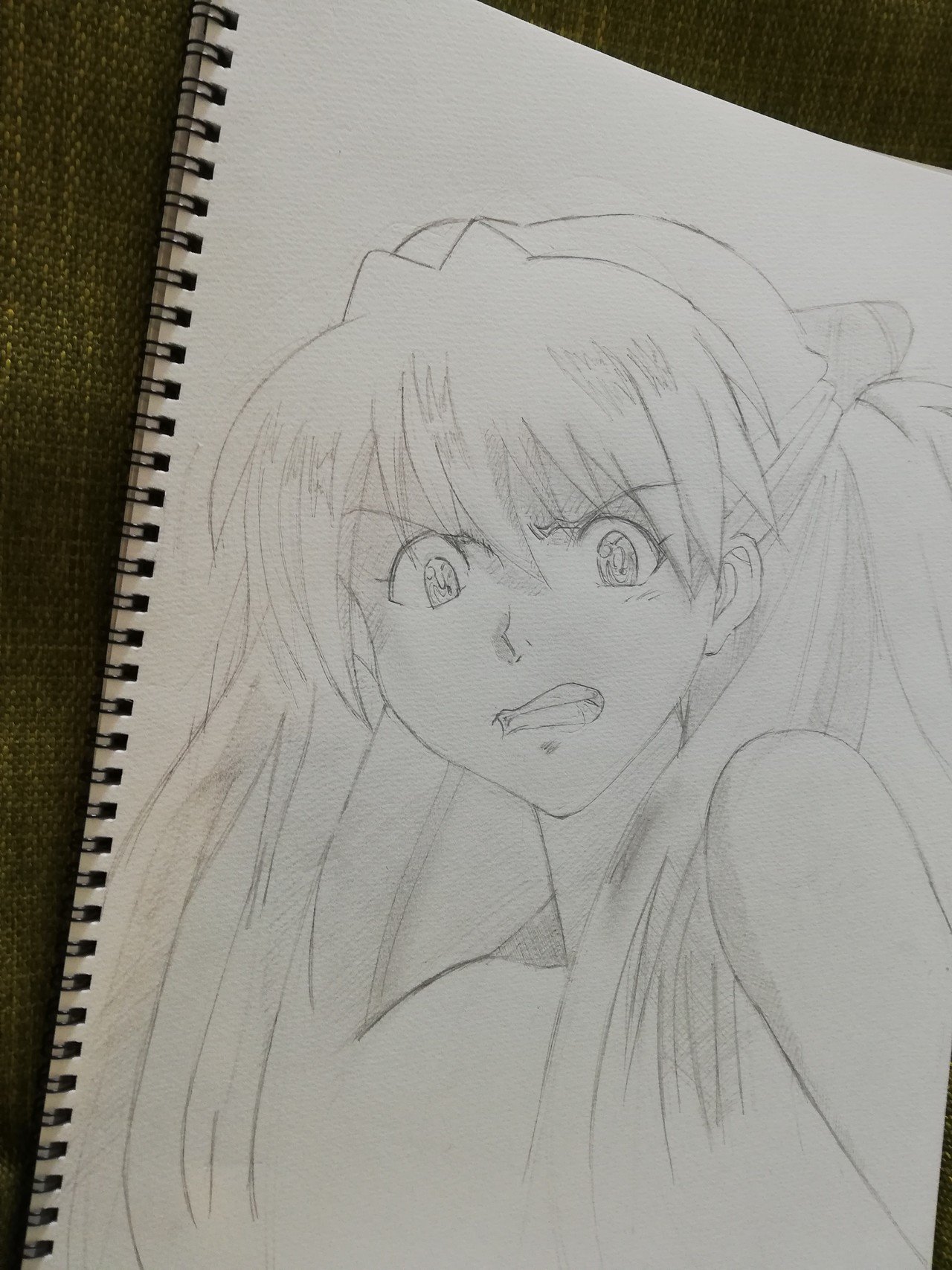 模写 式波 アスカ ラングレー 鰯崎 友 Note