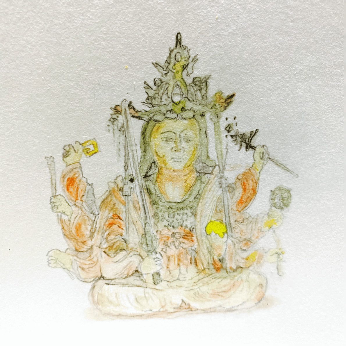 八臂弁財天｜tohrudc