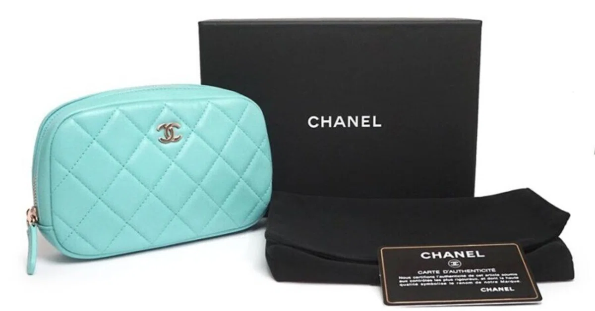 CHANEL マトラッセ クラシック ココマーク ミニ 化粧 コスメポーチ 