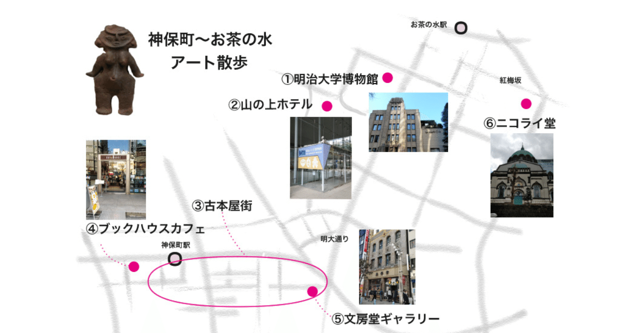 神保町~お茶の水エリア / 縄文も楽しむ!とっておきのアート散歩