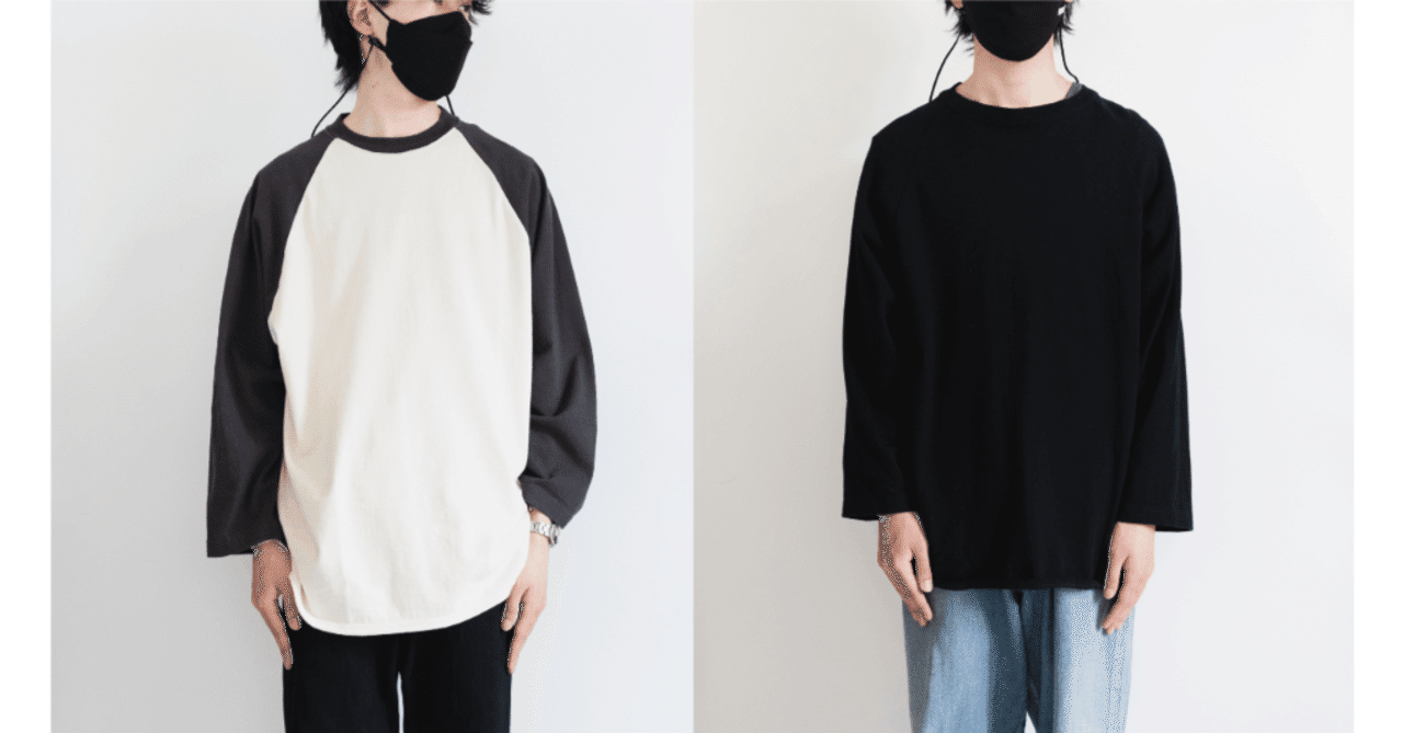 ブラームス blurhms C/Silk Nep ベースボールTシャツ blurhms (ブラームス) Co/Silk Nep Baseball Raglan Tee