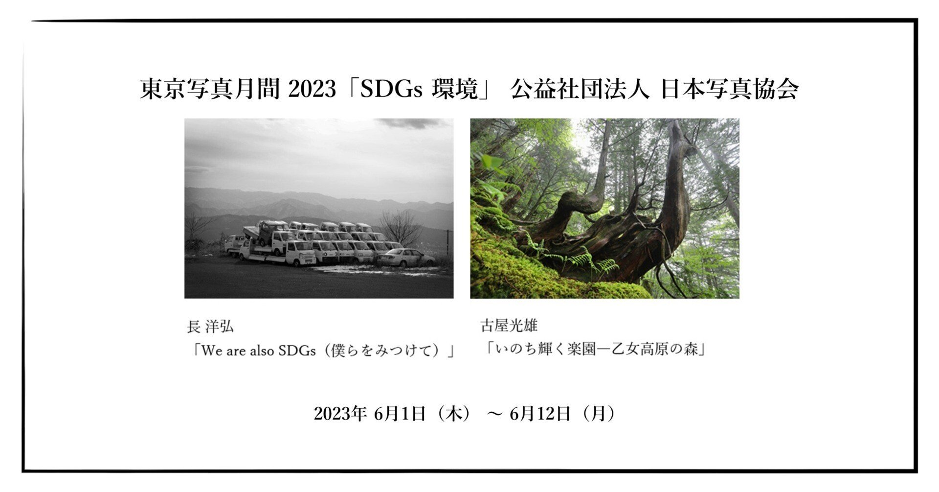 東京写真月間 2023「SDGs 環境」 公益社団法人 日本写真協会｜OM SYSTEM