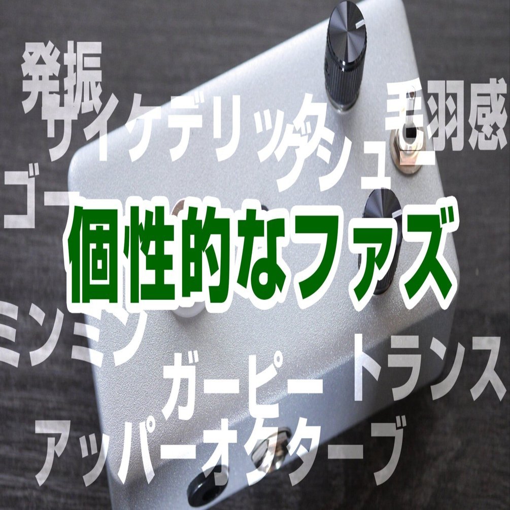 個性的なファズたち｜kgr harmony