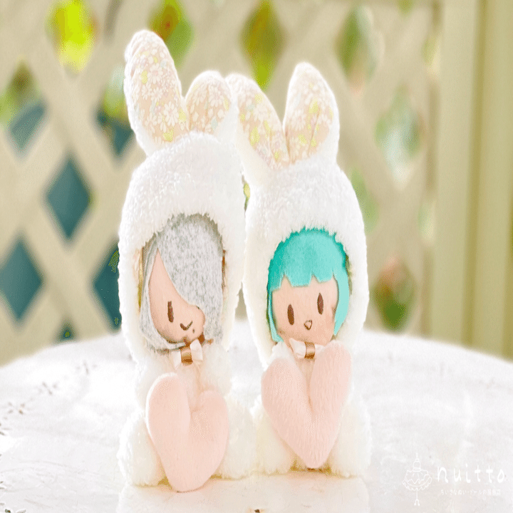 推しに可愛い服を着せたいっ／〜うさぎのおすわり着ぐるみ編〜｜nuitto