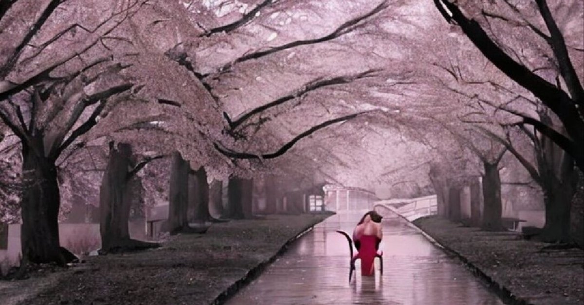 あつ&さま専用（原画）夜更けの桜が咲く頃 ほか　4点おまとめ 須磨浦公園駅の敦盛桜 ！！4／12まで🌸 入場料無料とは思えん