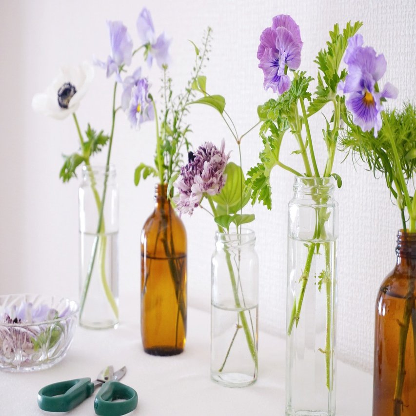 適切な生け方をすれば お花は長持ちする 岩田紫苑 Note