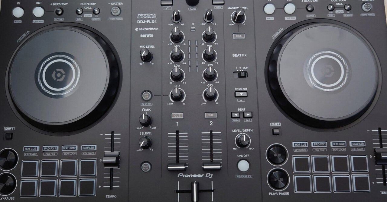 DDJ-FLX4とRekordboxを導入した｜AKLO