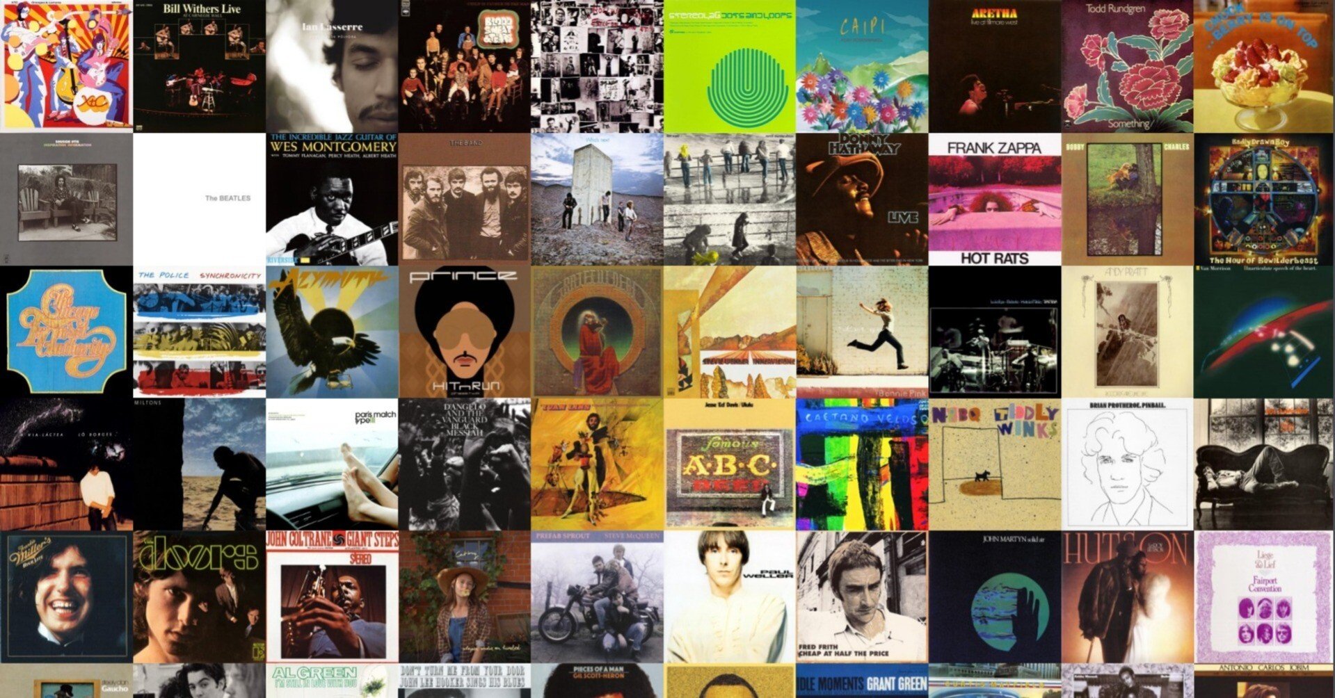 オールタイム・ベストアルバム100｜oasisht