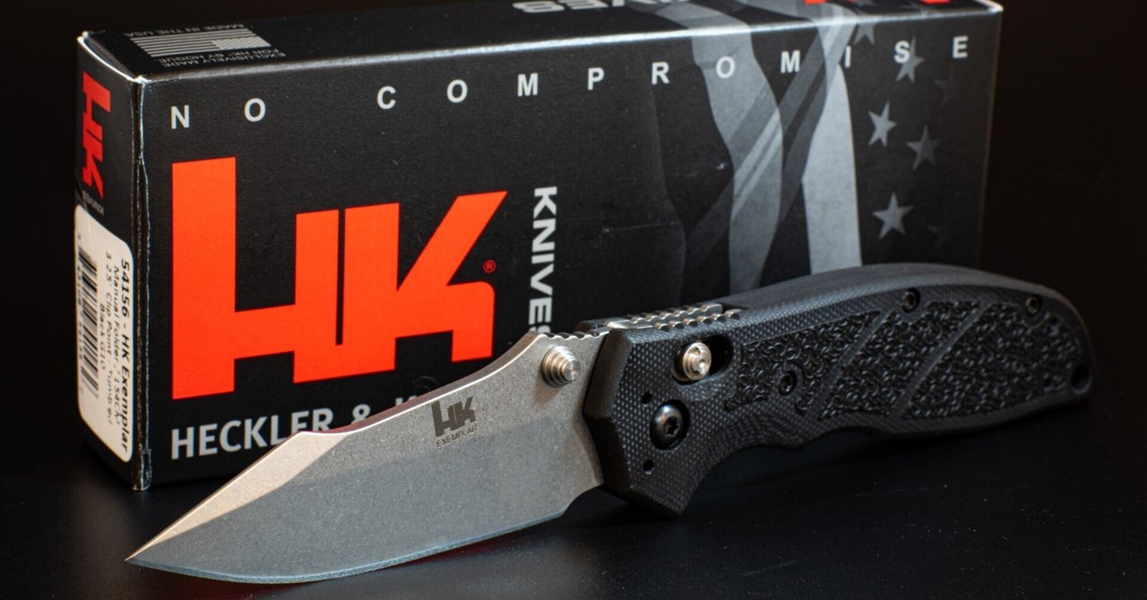 H&K製ナイフ「Exemplar（イグゼンプラー）」フォトレビュー
