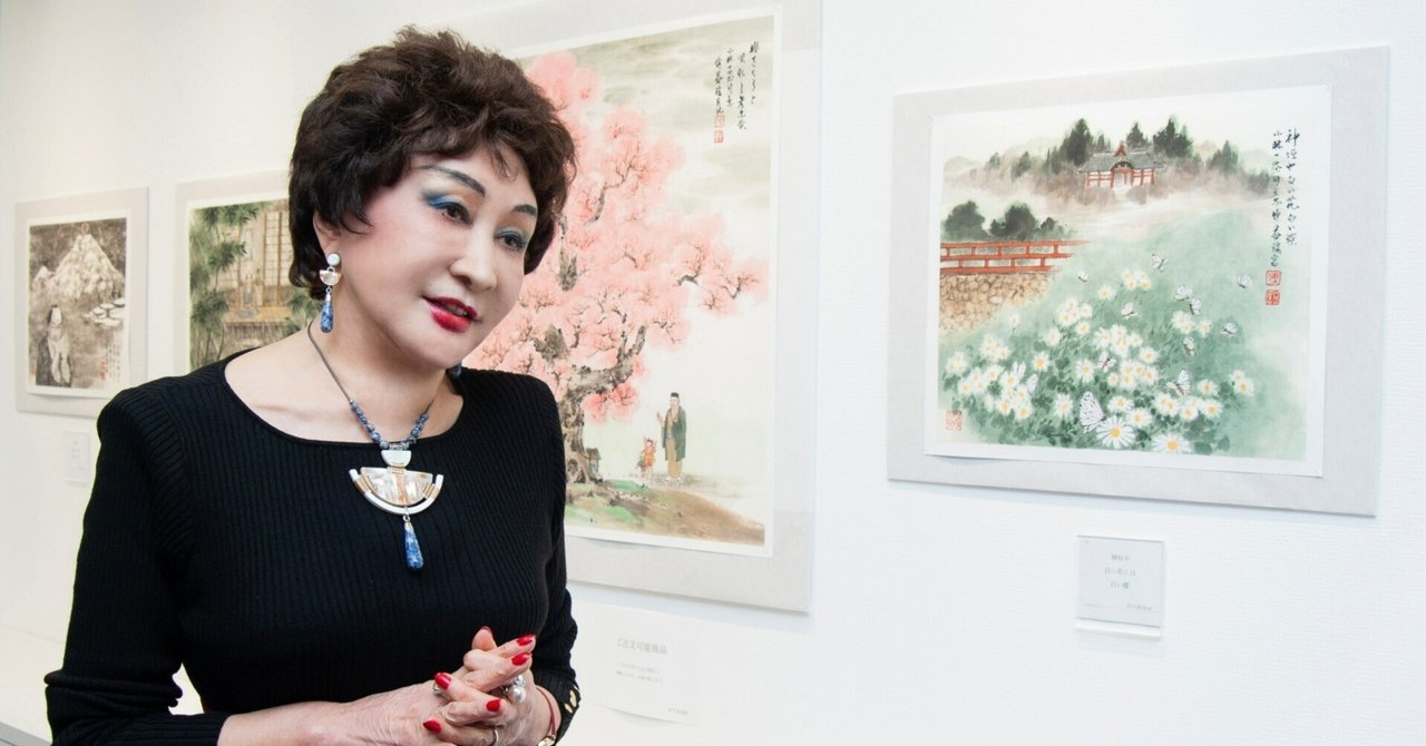小林一茶 工藝画 名月の句 俳画 扇面 紙本 制作時共箱|サムライ