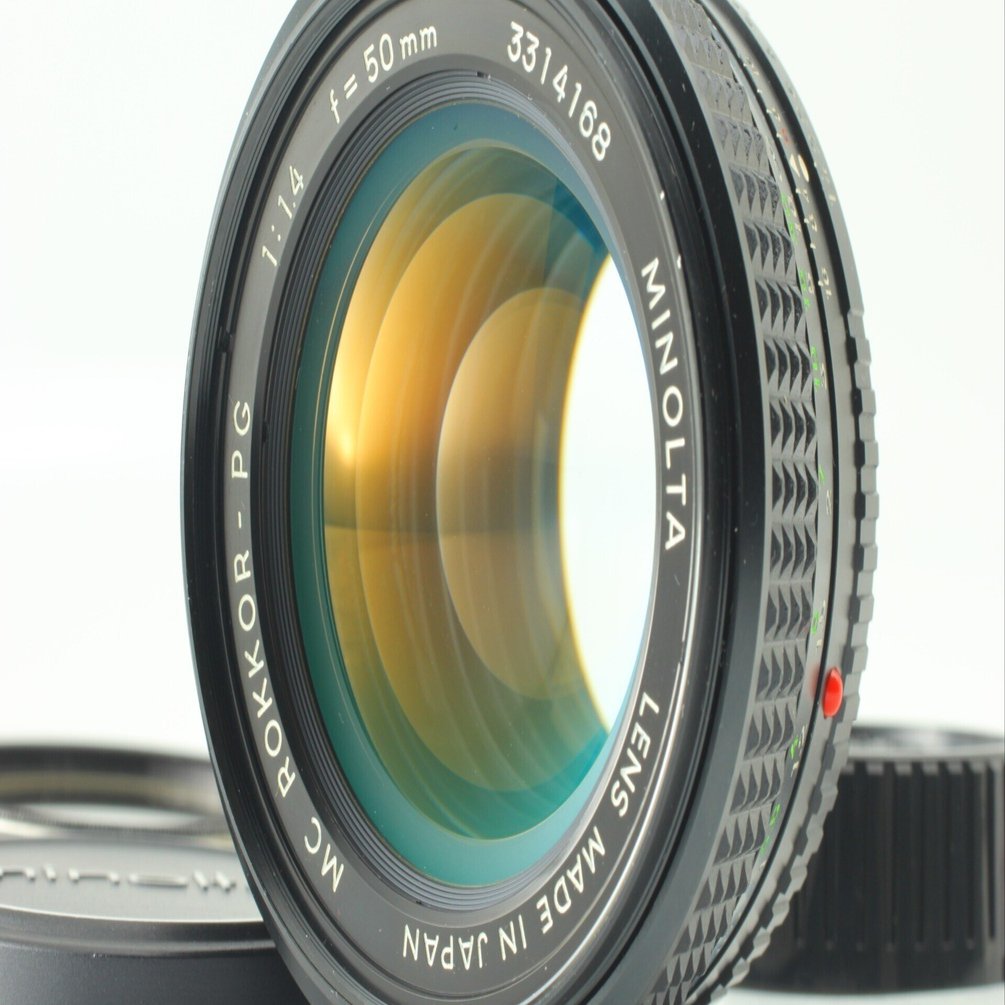 極美品　Minolta MC ROKKOR-PG 50mm f/1.4　即撮影可 極美品 Minolta MC ROKKOR-PG 50mm f/1.4 即撮影可 Minolta MC Rokkor-