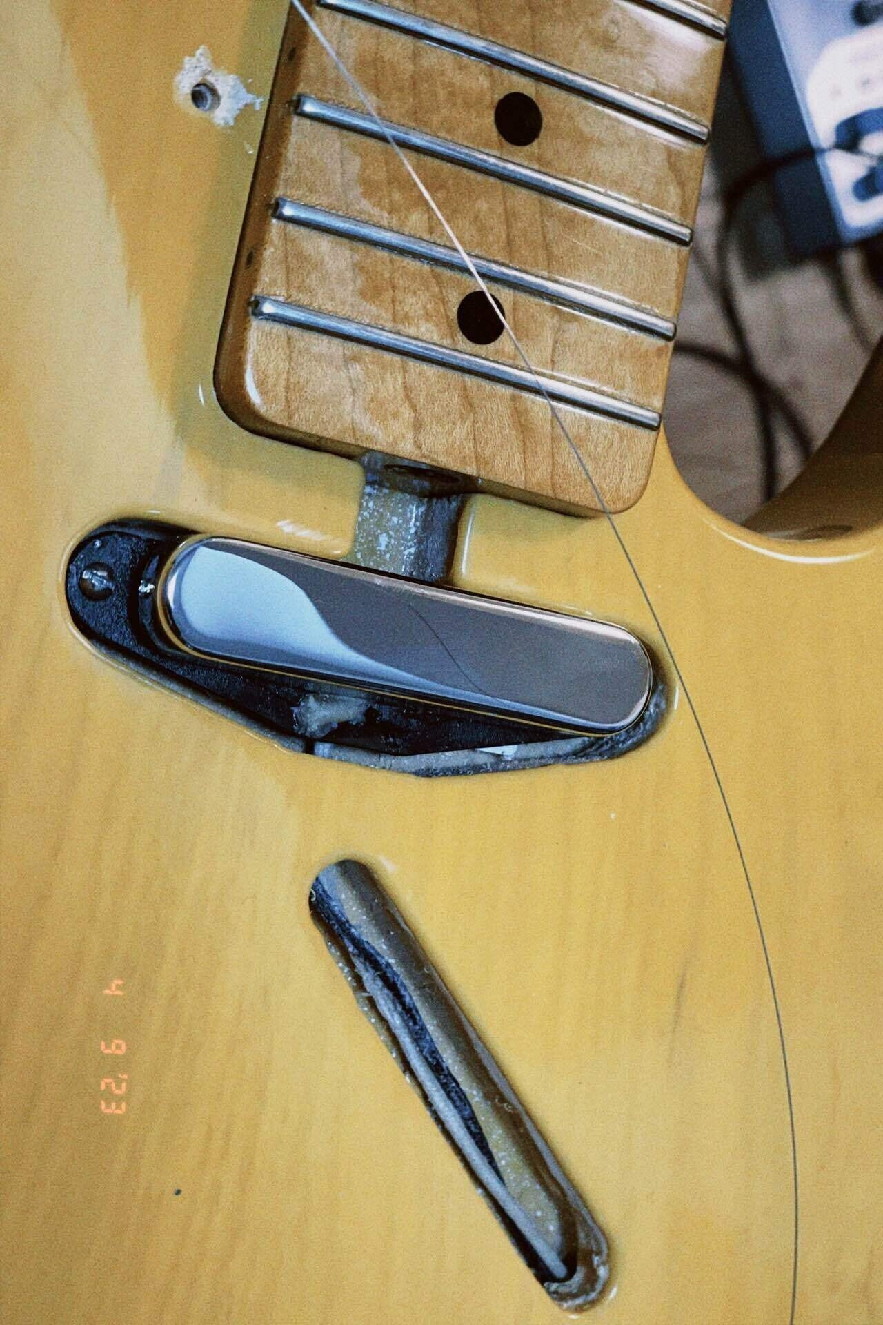 音量差すごくない？テレキャスターのフロントPUの高さを調整しました