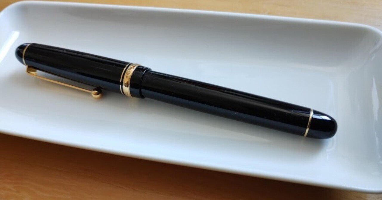 カスタム74 万年筆　色彩雫 パイロット・カスタム74で見られていた滲み｜踏架 Catch the wind