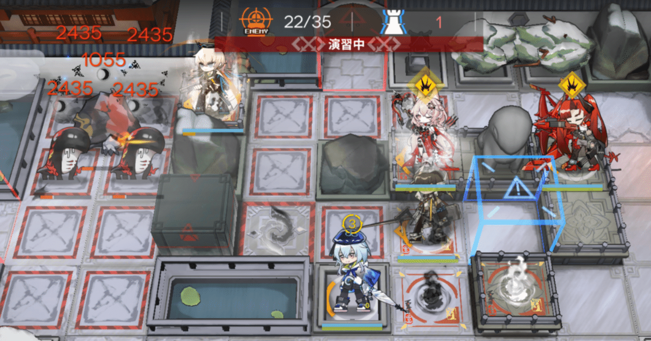 4/10(月)アークナイツ/同時配置可能数5縛りを、ちょっとずつ練習中｜log