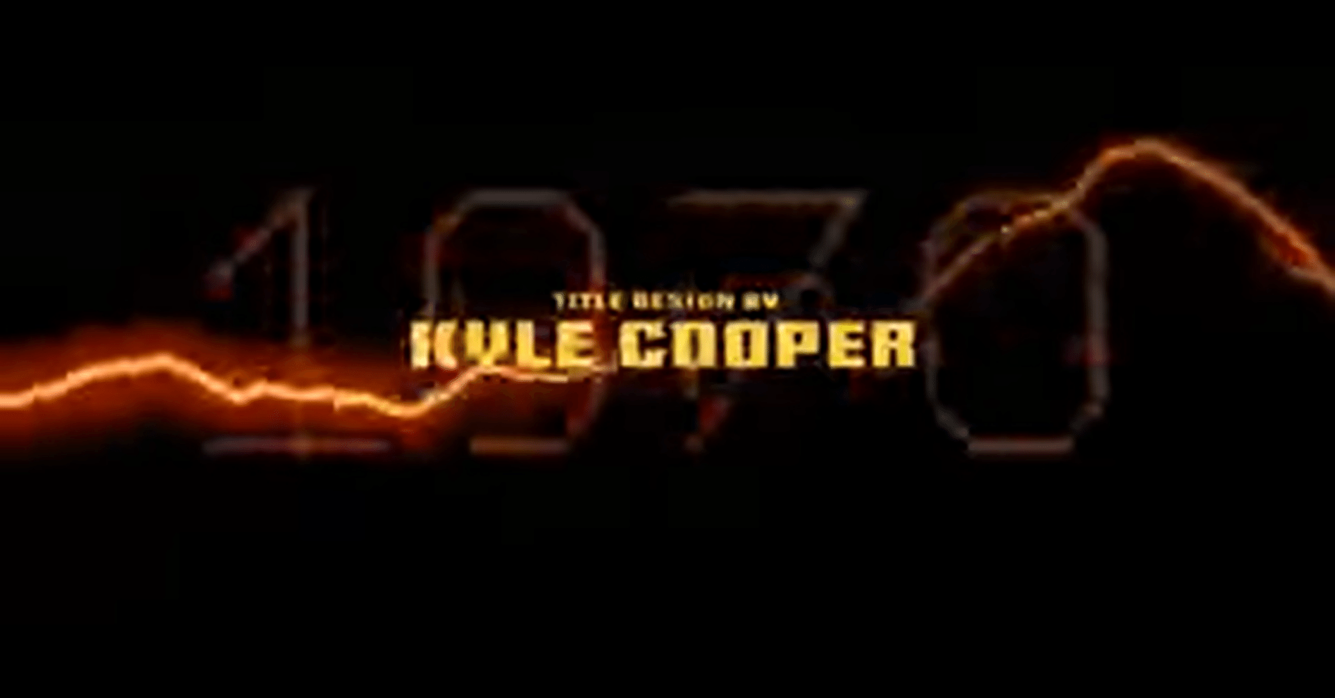 アンパンマンのオープニングを観ながら、カイル・クーパーに思い アンパンマンのオープニングを観ながら、カイル・クーパーに思い