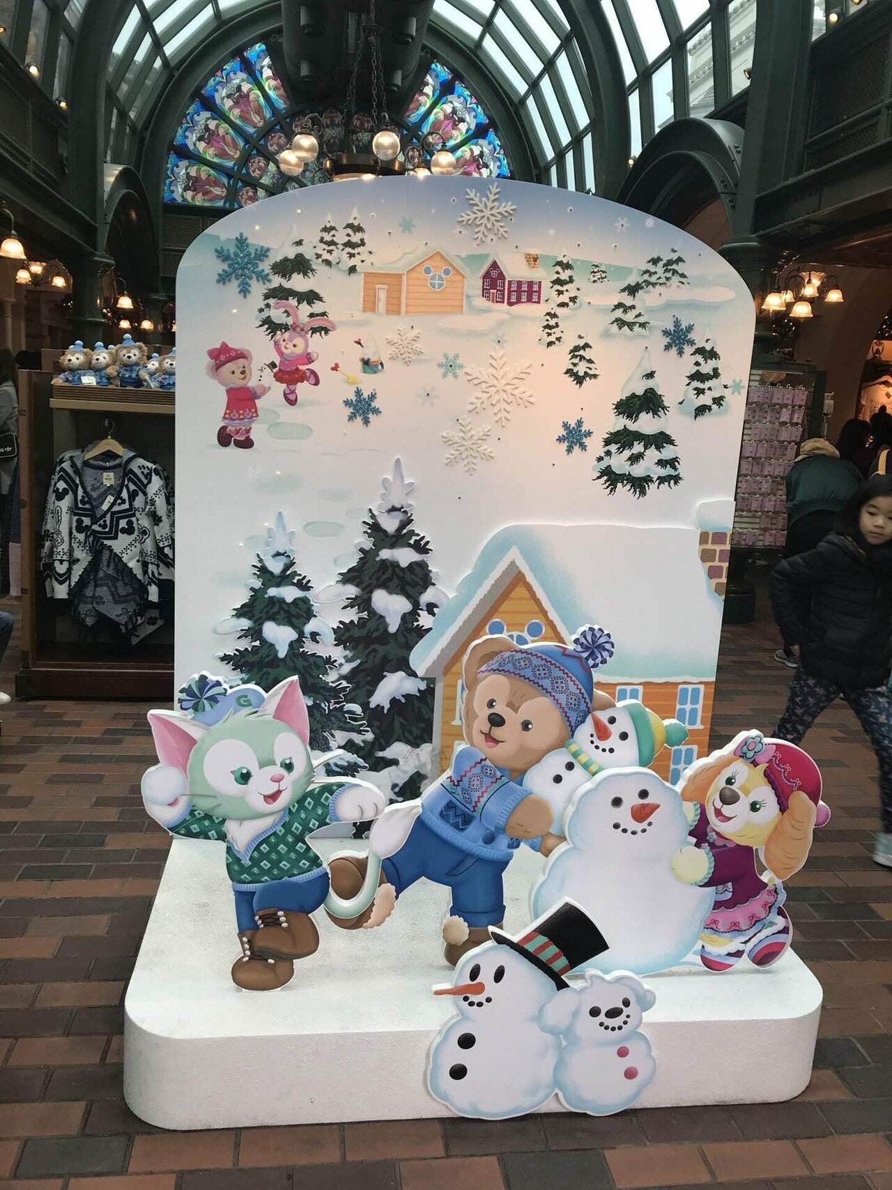 完成品 2018.12 クリスマスな香港ディズニーランドを中心に遊ぶ2泊3日 ぬいぐるみ