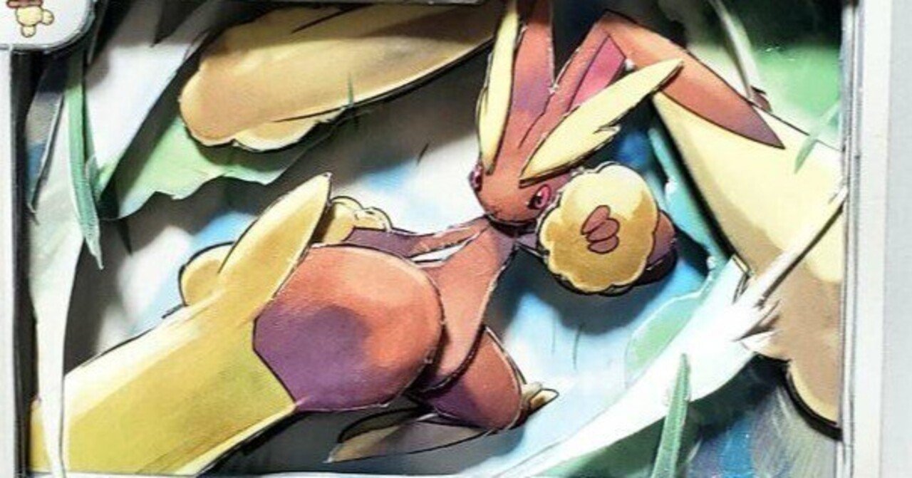 シャドーボックス4作目 ミミロップ｜柴犬