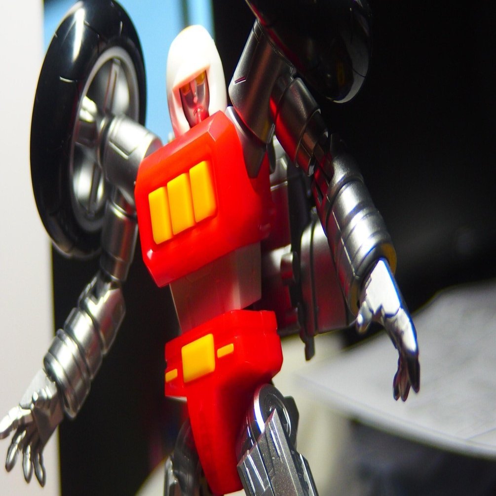 卓上玩具レビュー59 バイクロボ(マシンビルドシリーズ マシンロボ