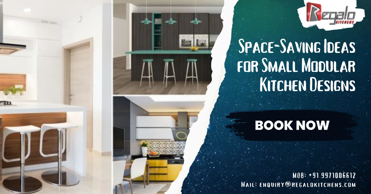 Space-Saving Ideas for Small Modular Kitchen Designs｜Modular Kitchen Design