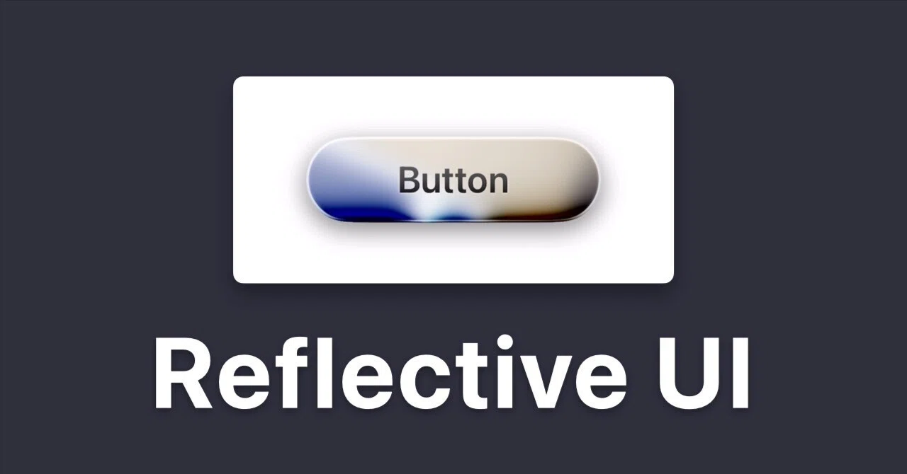 Reflective UI実践:現実世界が映り込むUI表現|usagimaru