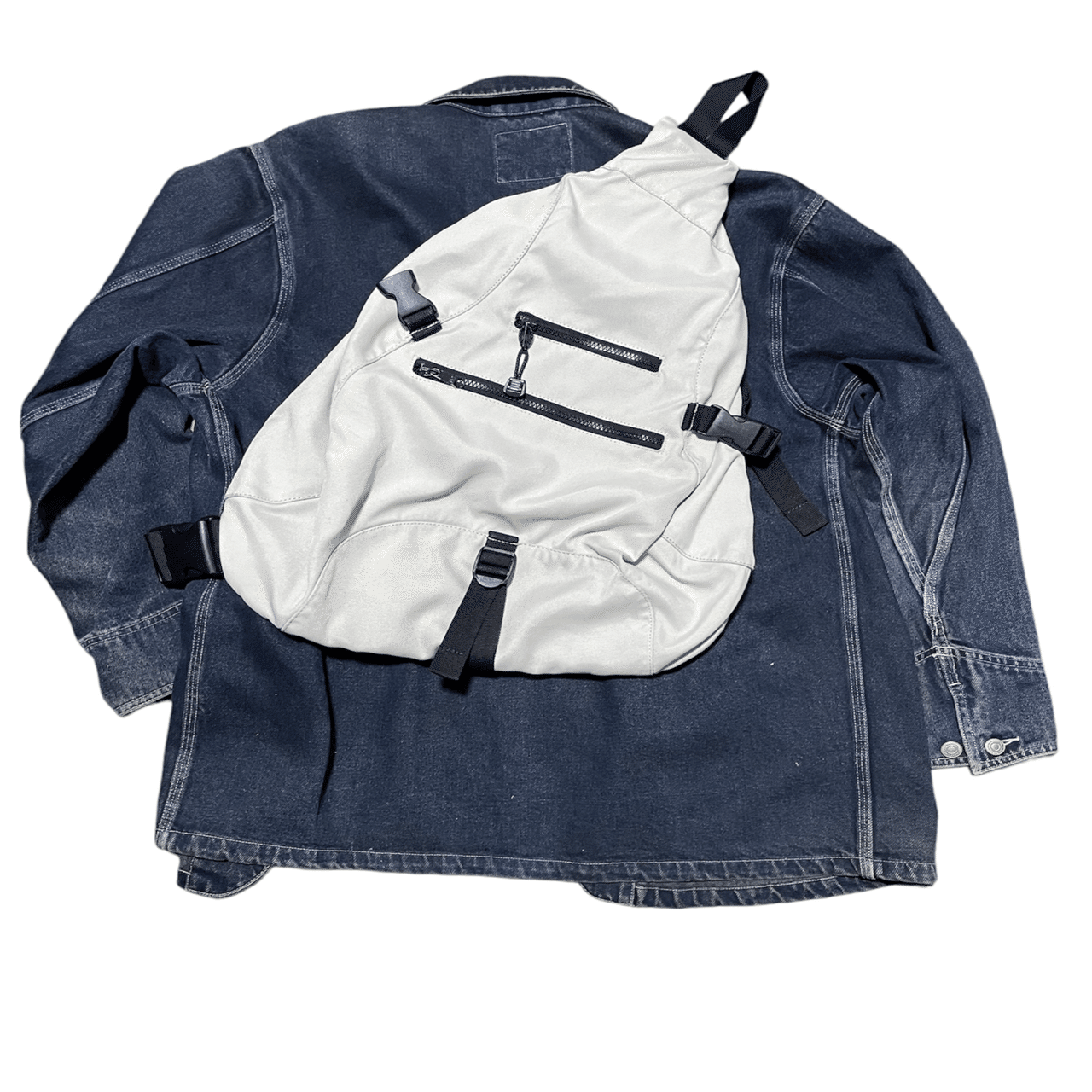 ✨00s！old GAP デニム調 ワンショルダーバッグ スリングバッグ Y2K ✨00s！old GAP デニム調 ワンショルダーバッグ スリングバッグ Y2K