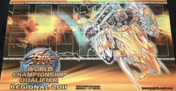 遊戯王OCG 2009 ヨーロッパ プレイマット 裁きダムド カード王 大阪