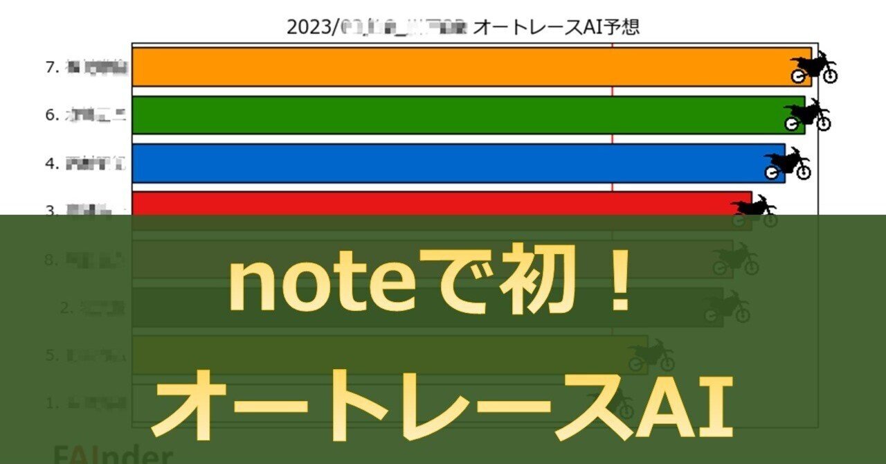 【完全無料】2023/4/13_川口5R オートレースAI予想