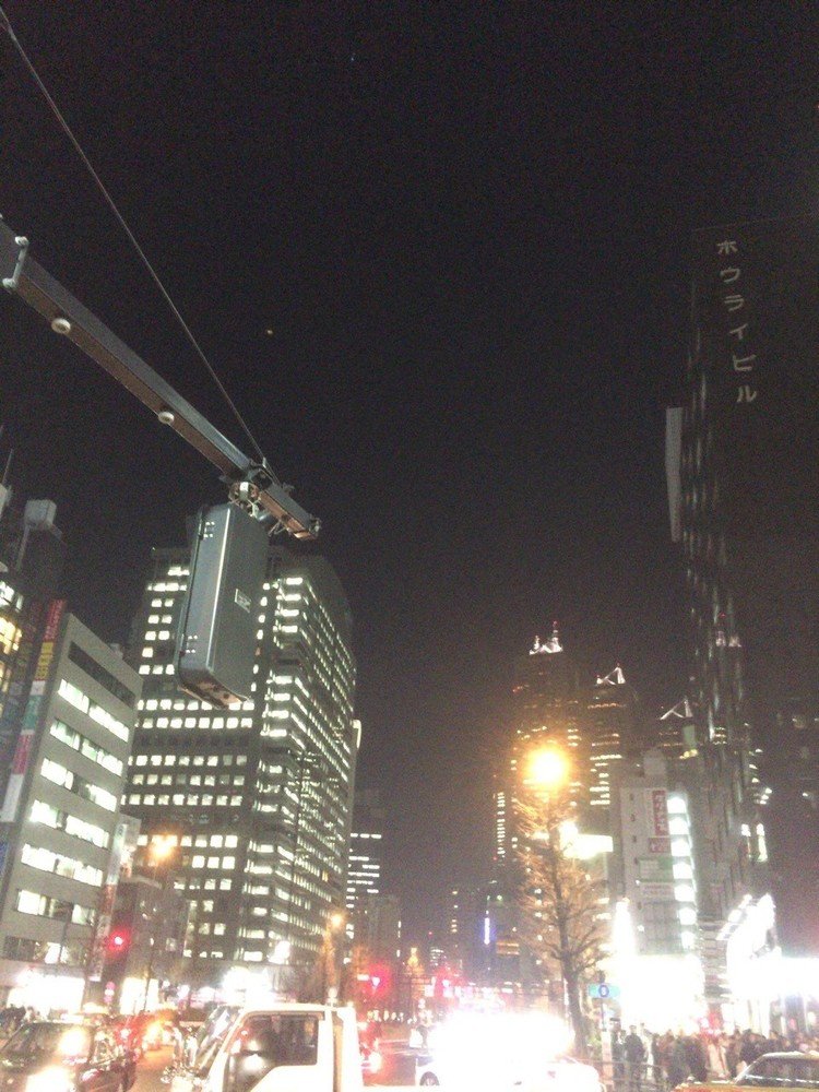 新宿から西側を(Shoot the west side from Shinjuku)