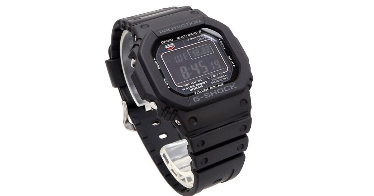 腕時計する派。< G-SHOCK GW-M5610U-1BJF 買いました 腕時計する派。< G-SHOCK GW-M5610U-1BJF 買いました