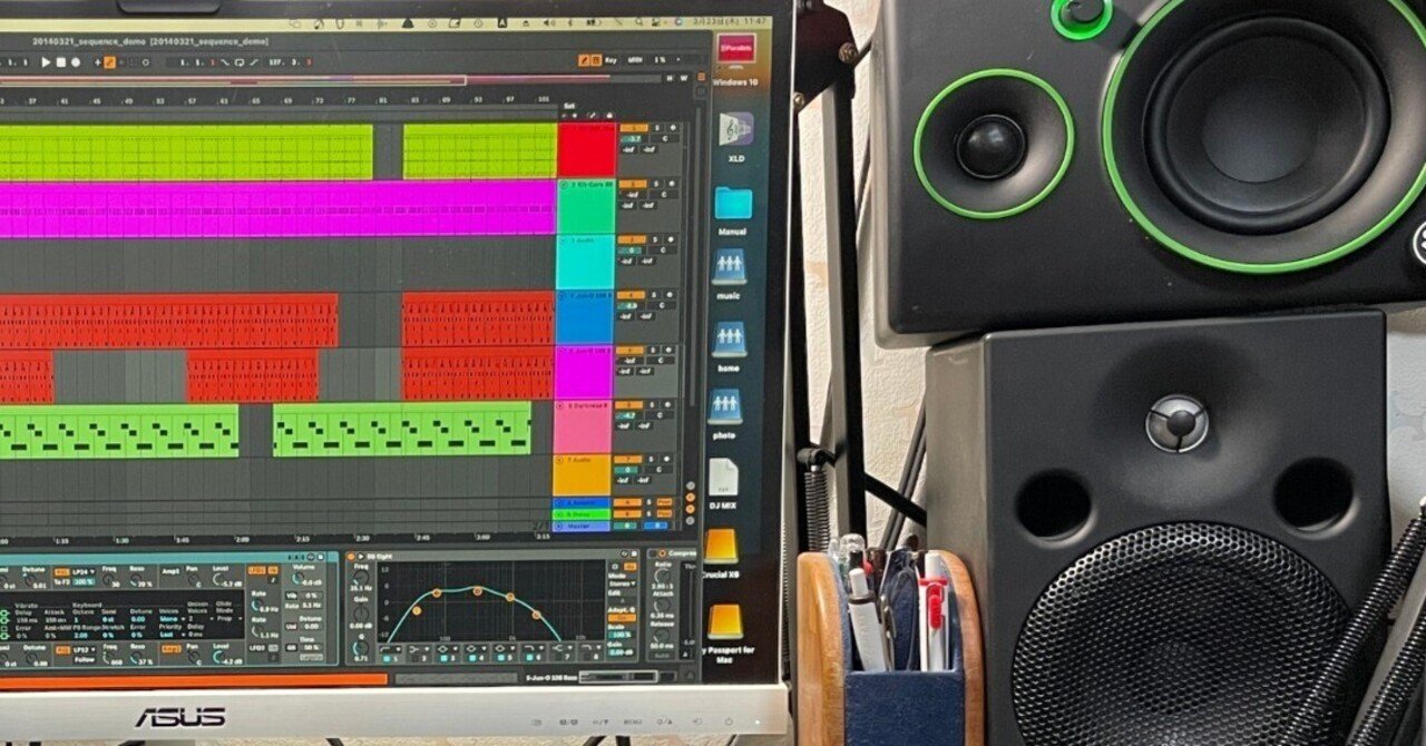 ProGroup Sound モニタースピーカー 2台 モニタースピーカー2台重ねにしてみた｜makoto