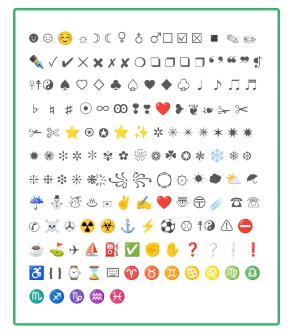 メルカリで使える絵文字｜ちゃんさー
