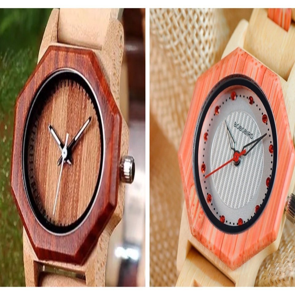 木製 六角形 腕時計 木製腕時計専門店woodwatch.jp