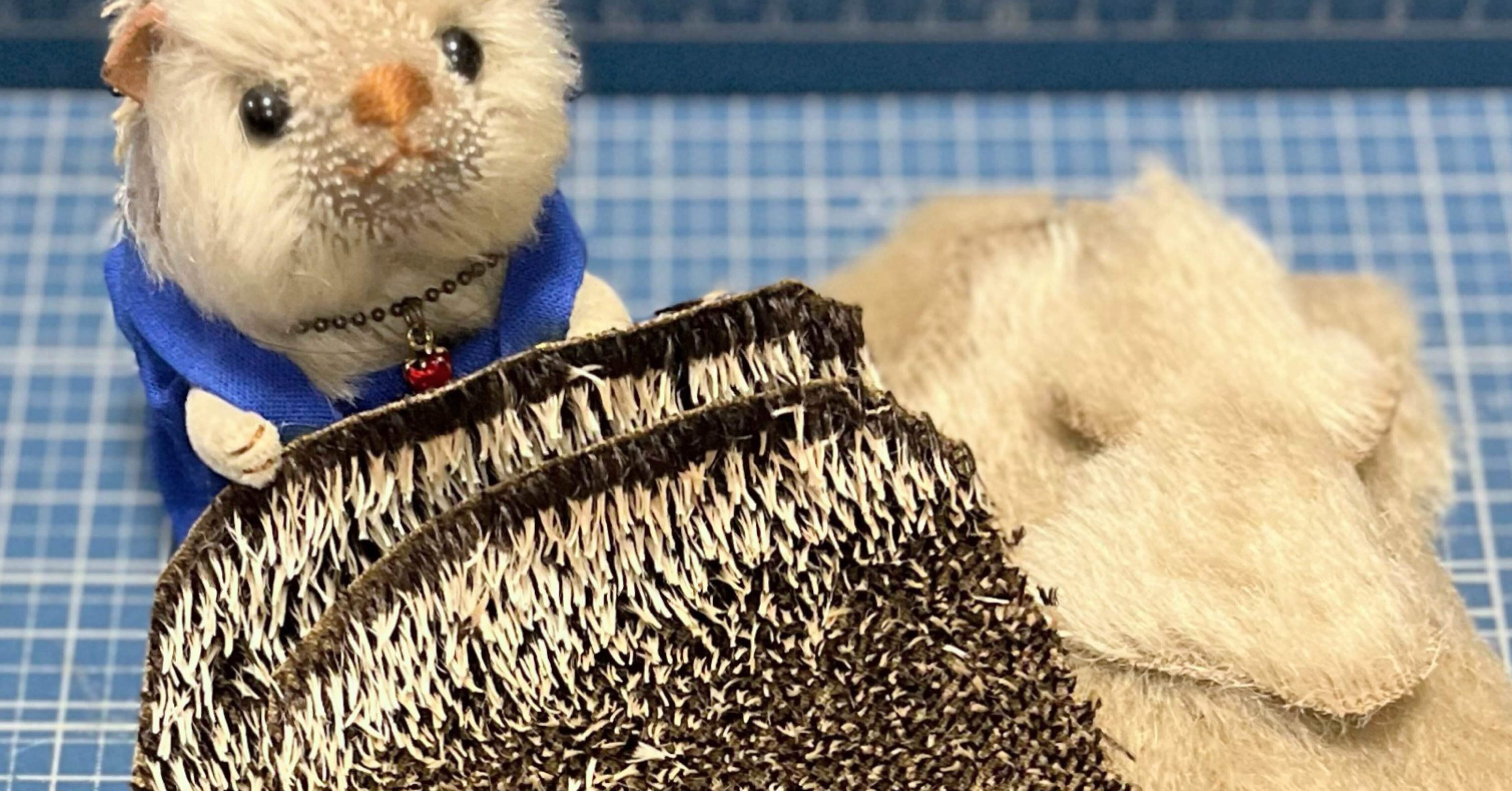 ハリネズミを作ります｜くまこʕ•ᴥ•ʔ