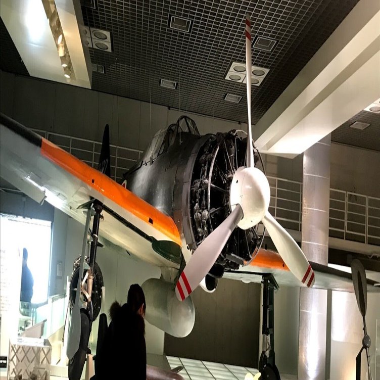 ニュース】上野の科博に展示されていたゼロ戦を発見！ ｜かわかわ