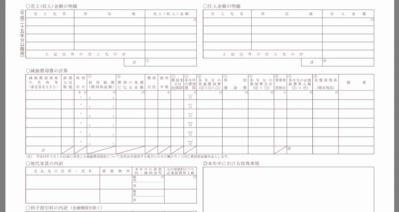 7 収支内訳書の書き方 Gパンパンダ星野 税理士兼公認会計士芸人 Note