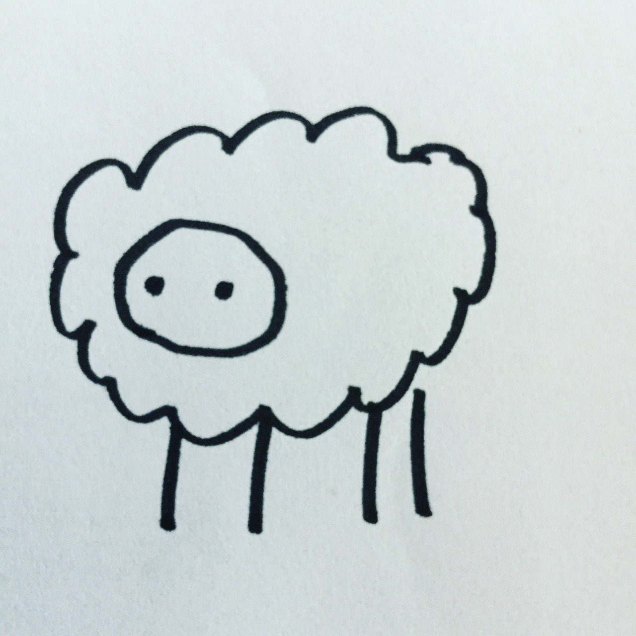 落書きで子羊を描く 羊は草が好き 改めきむらひろゆき Note 落書きで子羊を描く 羊は草が好き 改めきむらひろゆき Note
