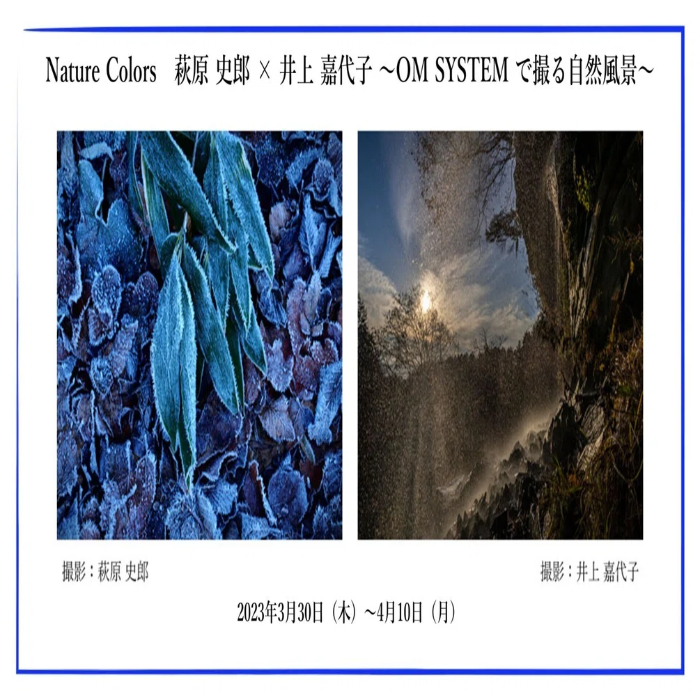 Nature Colors 萩原 史郎 × 井上 嘉代子 ～OM SYSTEM で撮る自然風景 
