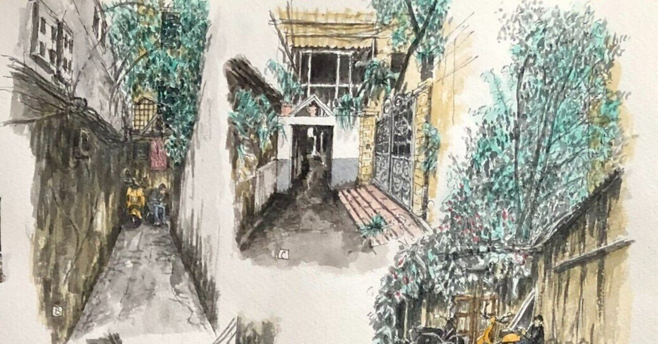 ハノイ路地研/『40 Phố Nhà Chung/ニャーチュン通り40番地脇の長く