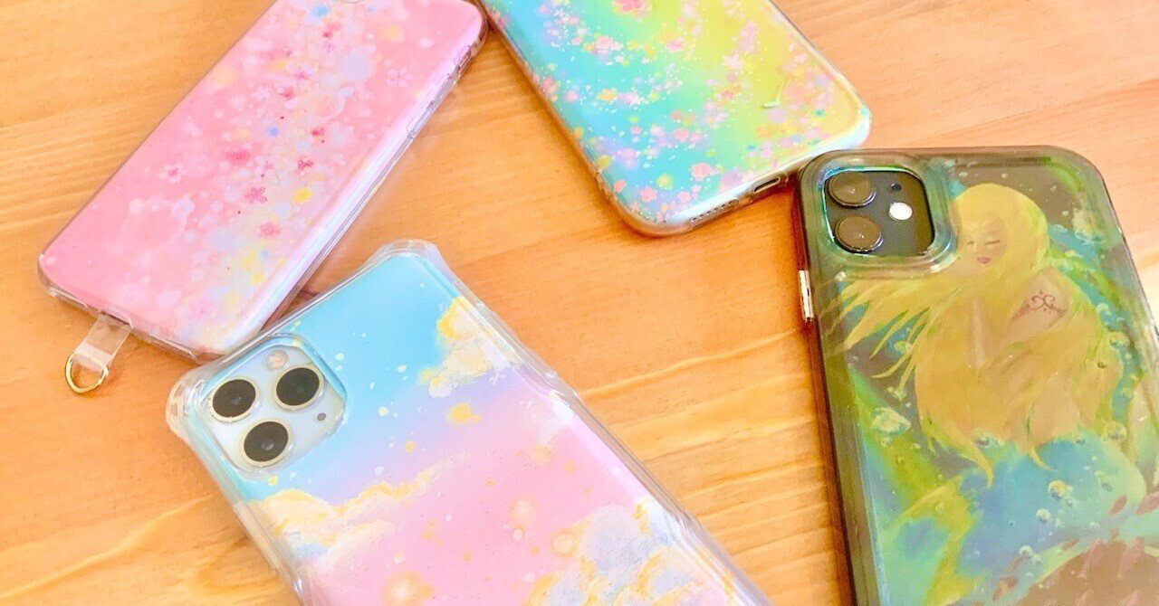 スマートフォンケースをポストカードで作る方法｜Remi Kubotera/画家  