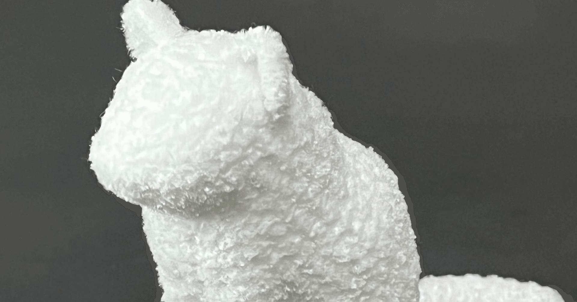 エジプト座りの猫」の編み図｜あびす