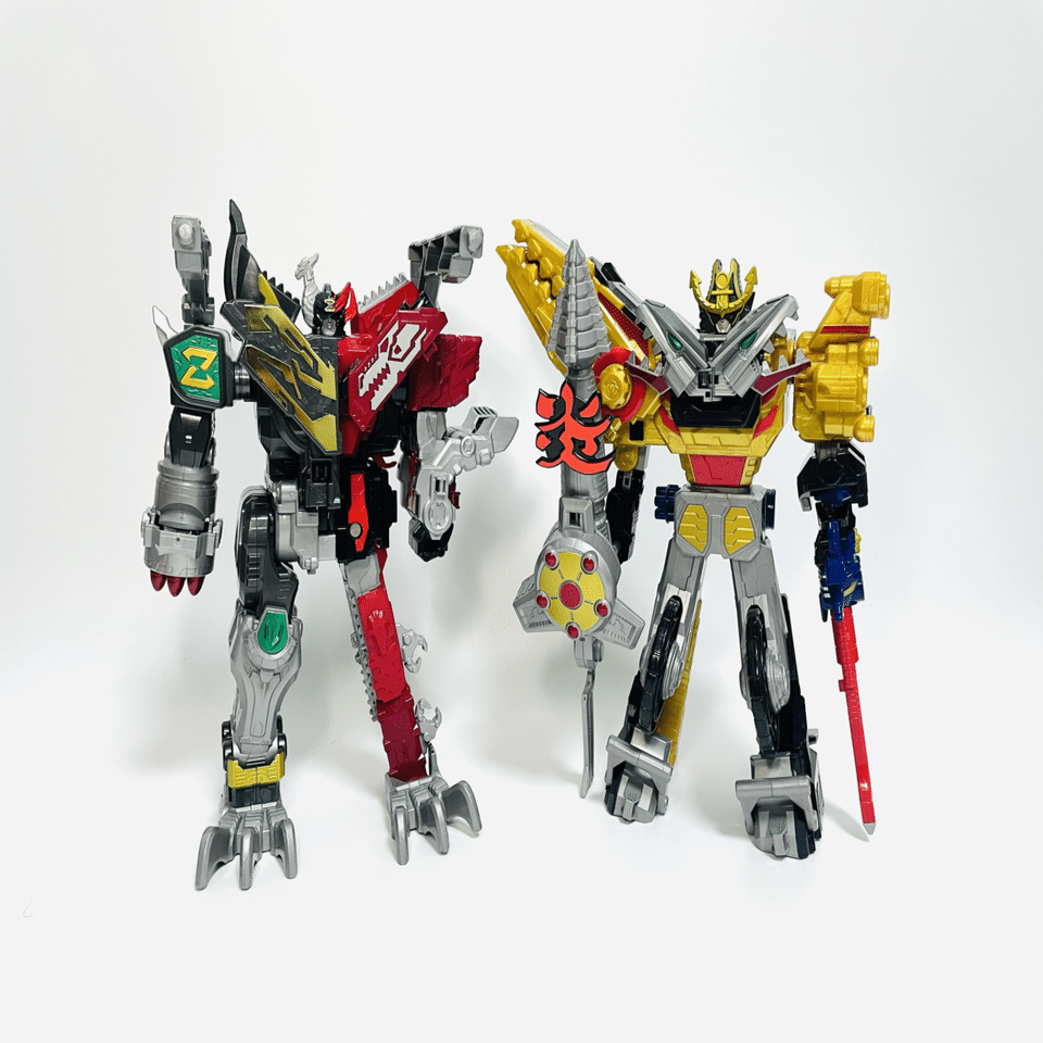 スーパー戦隊 ロボットたち6体 変身アイテム2点 スーパー戦隊 ロボット