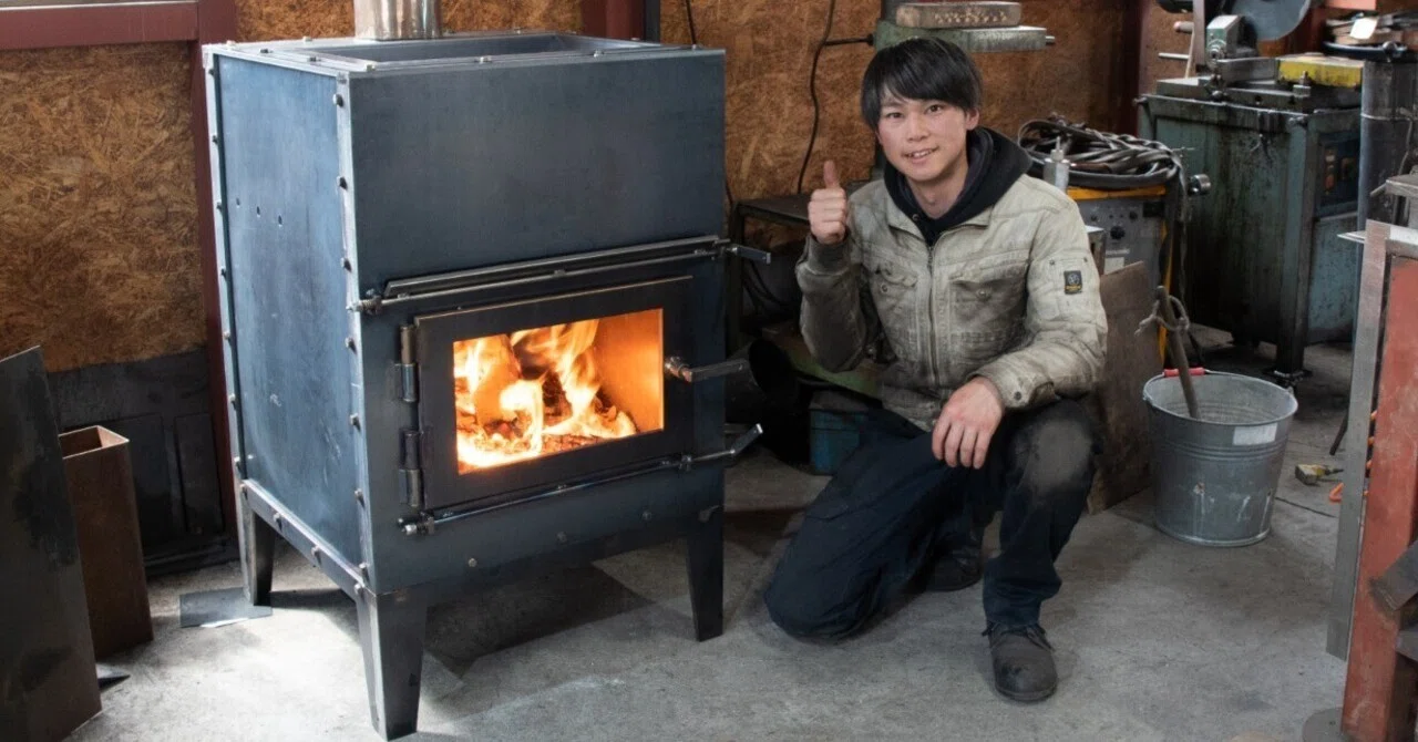 超大型サウナ薪ストーブを作りました。#005｜長野の薪ストーブ職人かず