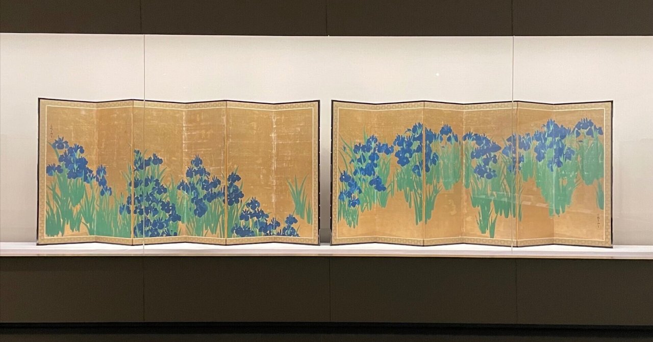 2175 「燕子花図屏風」 清彦 国宝燕子花図屏風（根津美術館）｜美術手帖