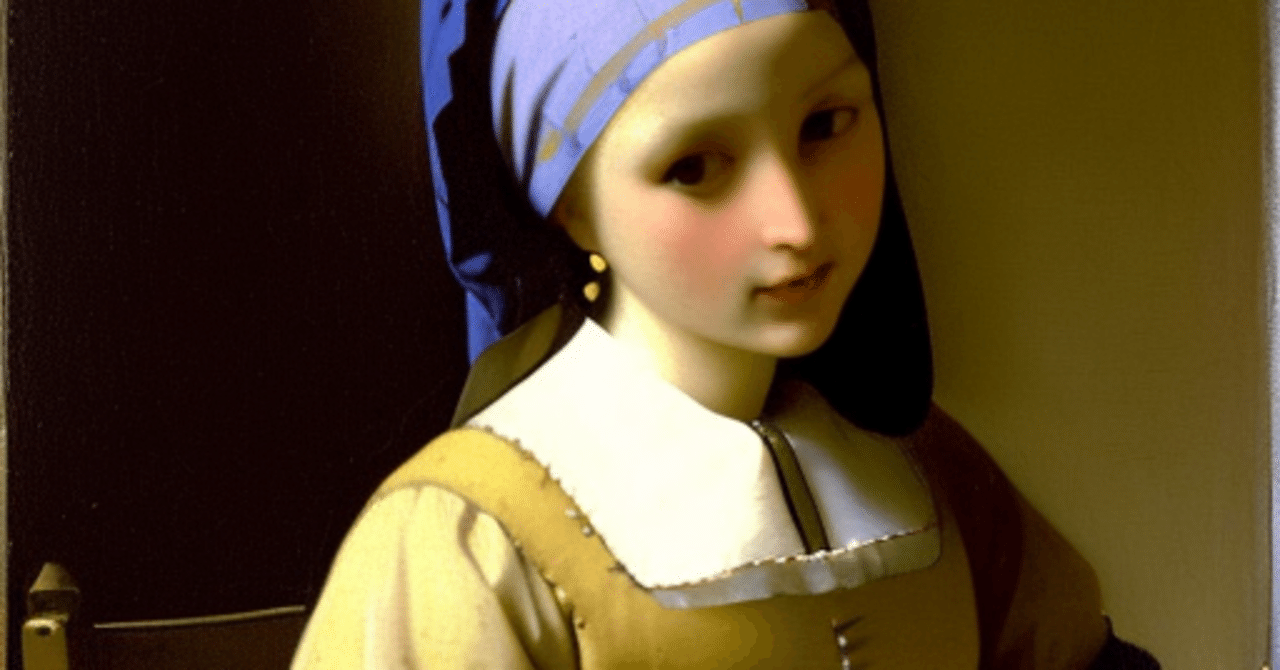青いターバンの少女/ヨハネスフェルメール（Girl with blue turban