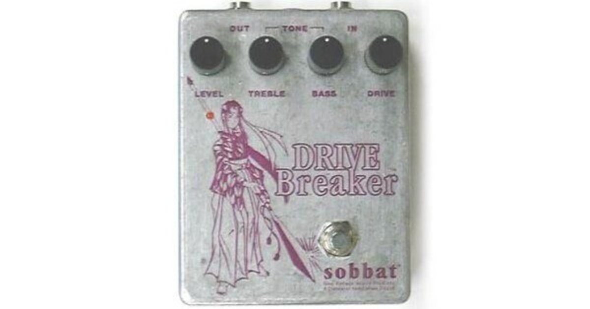 エフェクトペダルの伏兵⑤ SOBBAT Drive Breaker DB-1
