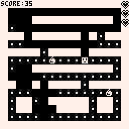 Pico 8 でドットイーター系ゲーム作った おちゃちゃ Note