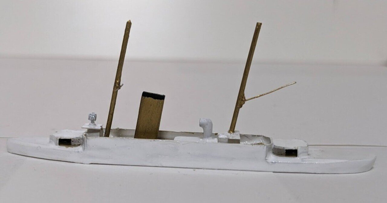 大日本帝国海軍巡洋艦「筑紫」1/700フルスクラッチビルド 大日本帝国海軍巡洋艦「筑紫」1/700フルスクラッチビルド