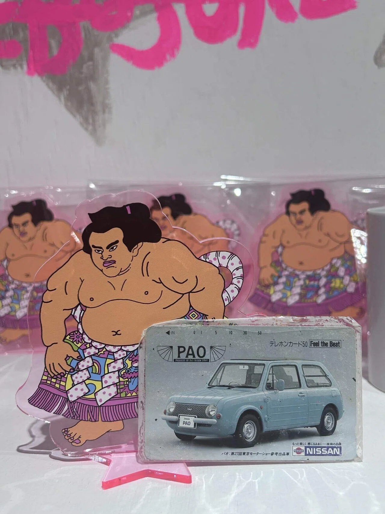 ✴︎日産　PAO パオ コンセプトブック　本　非売品 日産PAOと事故とピンク｜SORRY NEBOSUKE
